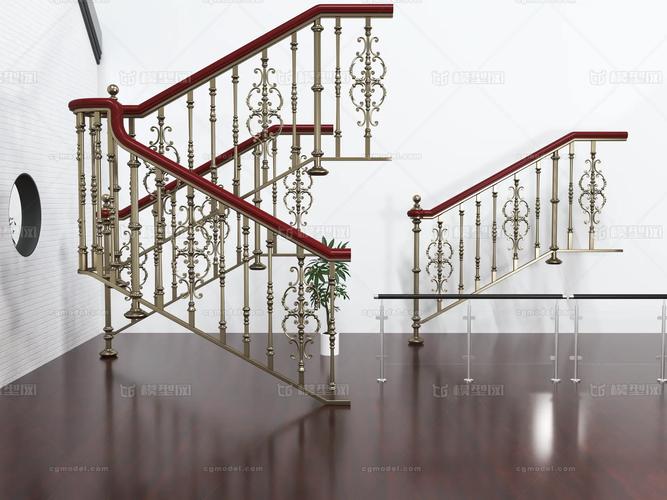 楼梯构件,楼梯扶手,护栏,铁艺楼梯,欧式楼梯,扶手,楼梯扶手