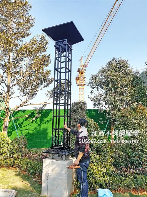 大余奥园广场 铁艺与GRC构件的美学协奏曲